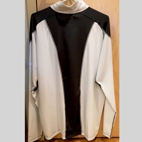 Menâs Columbia Sweat Wick Half Zip - Picture 3 of 11